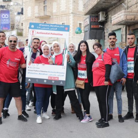Youth and Women Groups -ActionAid Palestine to Demand Removing Movement’s Restrictions During International Palestine Marathon