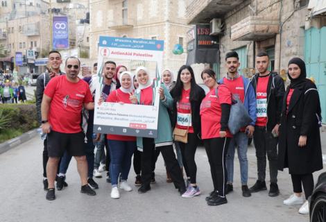 Youth and Women Groups -ActionAid Palestine to Demand Removing Movement’s Restrictions During International Palestine Marathon