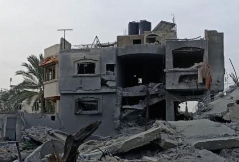 صور تبين حجم اكتشاف تدمير المساكن والبنية التحتية أثناء عودة الناس في غزة إلى منازلهم خلال الهدنة الإنسانية خلال التصعيد ضد قطاع غزة لعام 2023 