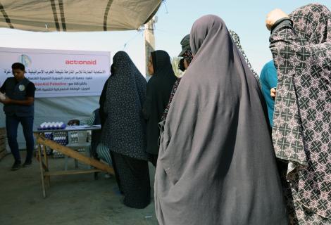 مؤسسة آكشن إيد فلسطين تواصل الاستجابة للاحتياجات الإنسانية في غزة على الرغم من التحديات الكبيرة