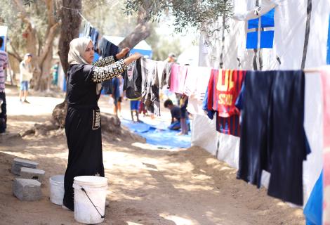 صورة تبرز أثار حرب غزة على النساء