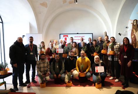 ActionAid volunteers in 2024