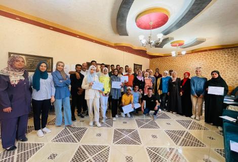 مؤسسة أكشن إيد فلسطين تعزز القيادة الشبابية في حالات الطوارئ
