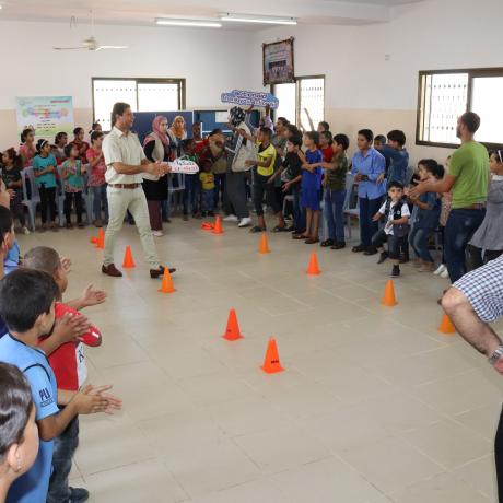 Palestinian Children in Gaza Enjoy Recreational Activities Supported by ActionAid Palestine  