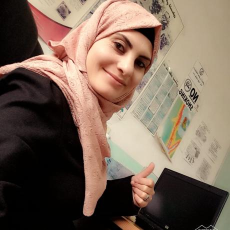 -	Photo of Anwar Manasrah while she is working in her entrepreneurial enterprise which is  a stationary and educational center in her village “ Bani -Naim in Hebron governorate in the south of West Bank -Palestine -Copy rights for ActionAid Palestine 2020 