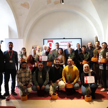 ActionAid volunteers in 2024